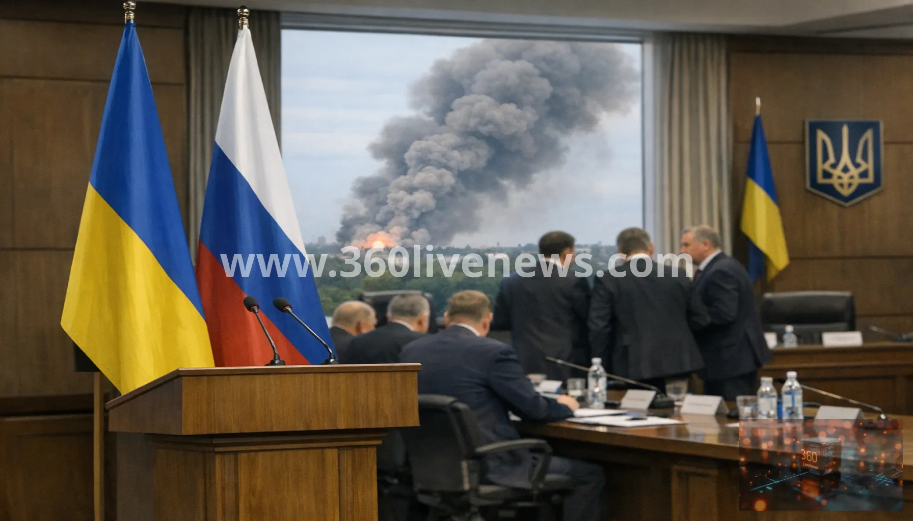 Russian missile strike kills 10 at defence event near Kyiv
