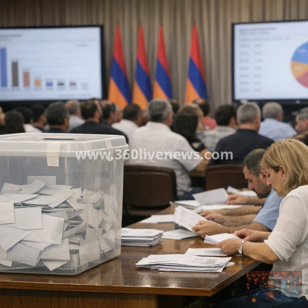 Armenia's Pashinyan wins election but falls short of supermajority