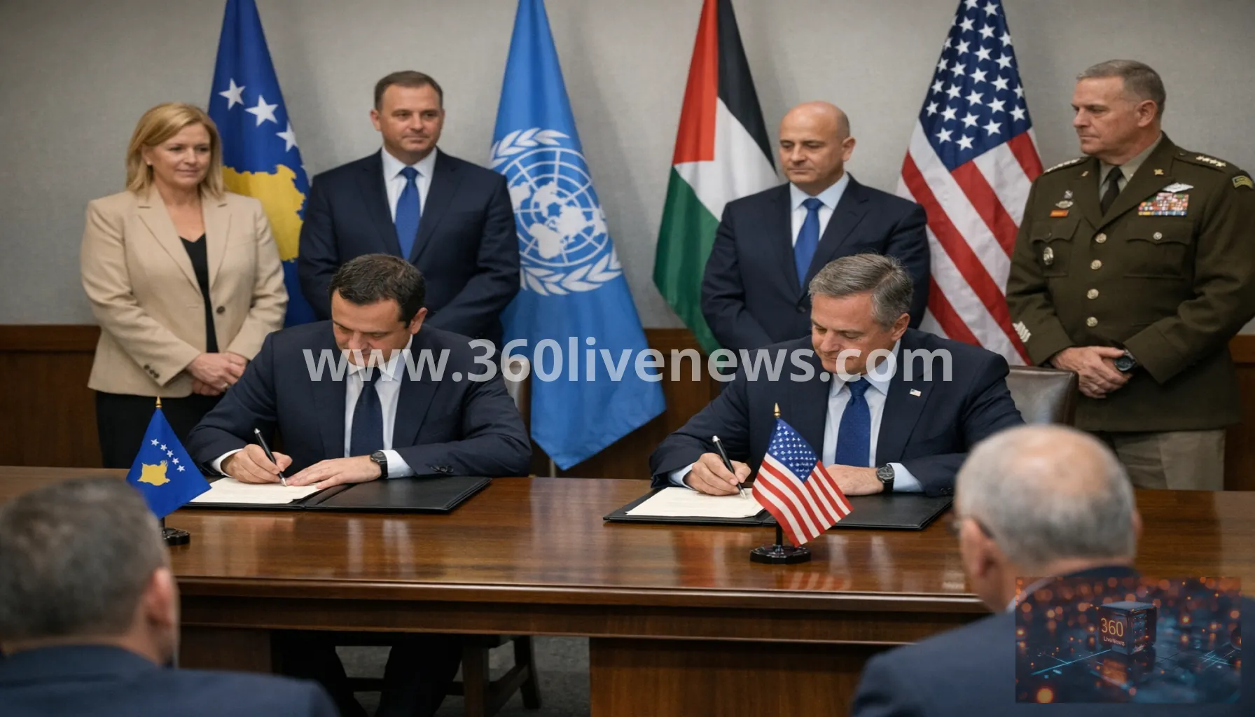 Kosovo signs agreement to join US-led Gaza stabilization force