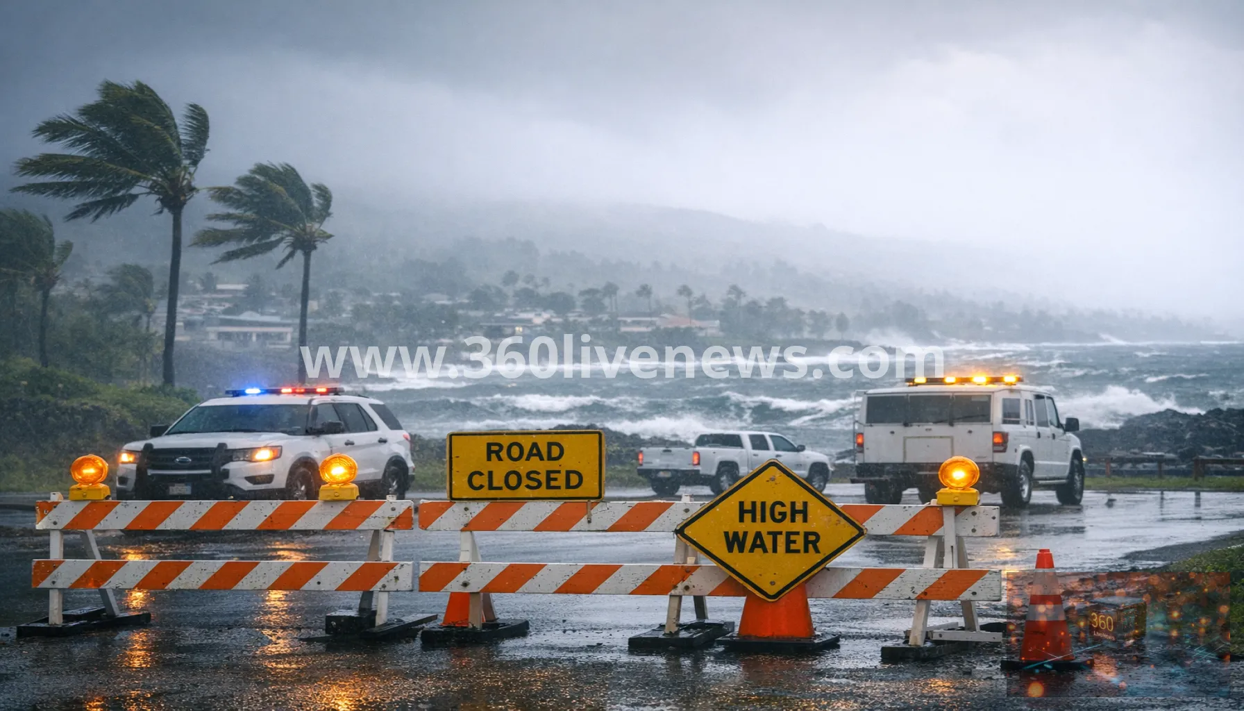 Hawaii warns of catastrophic flash flooding as Hurricane Nolo nears Big Island