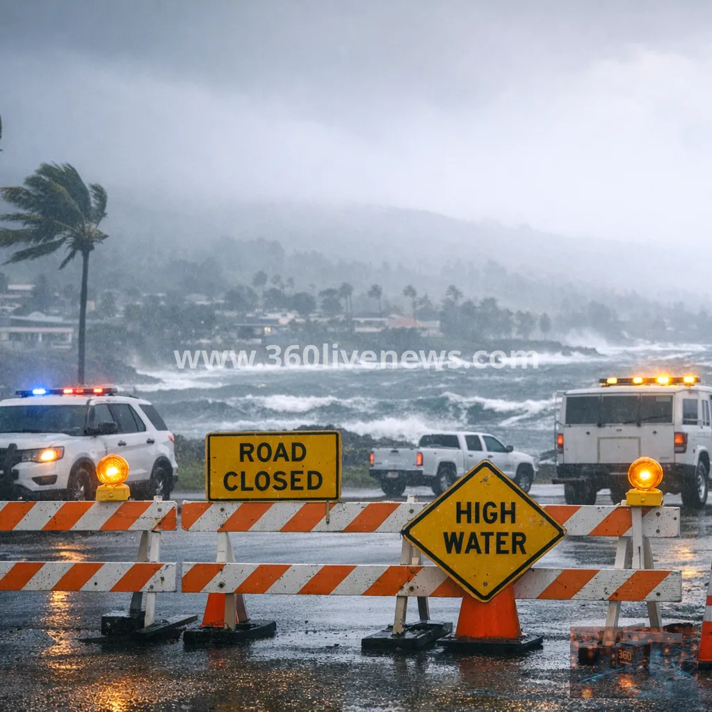 Hawaii warns of catastrophic flash flooding as Hurricane Nolo nears Big Island
