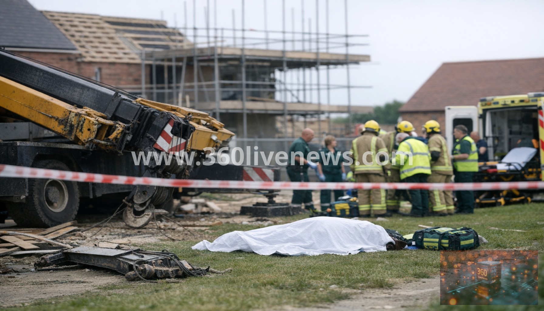 Woman dies after crane accident saving daughter in Cambridgeshire