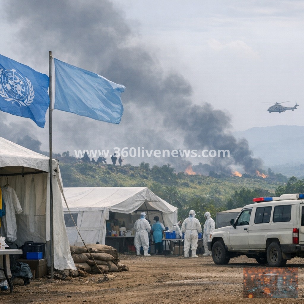 WHO warns conflict is hampering Ebola response in eastern DR Congo