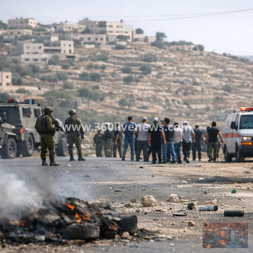 Israeli army and settler attacks injure at least 19 Palestinians across the West Bank
