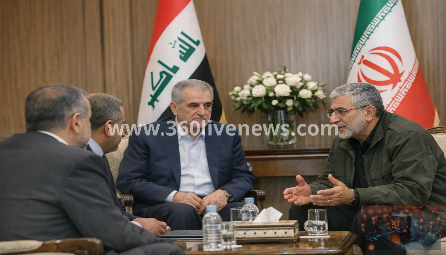 Iranian Quds Force chief visits Baghdad for talks on disarming armed groups