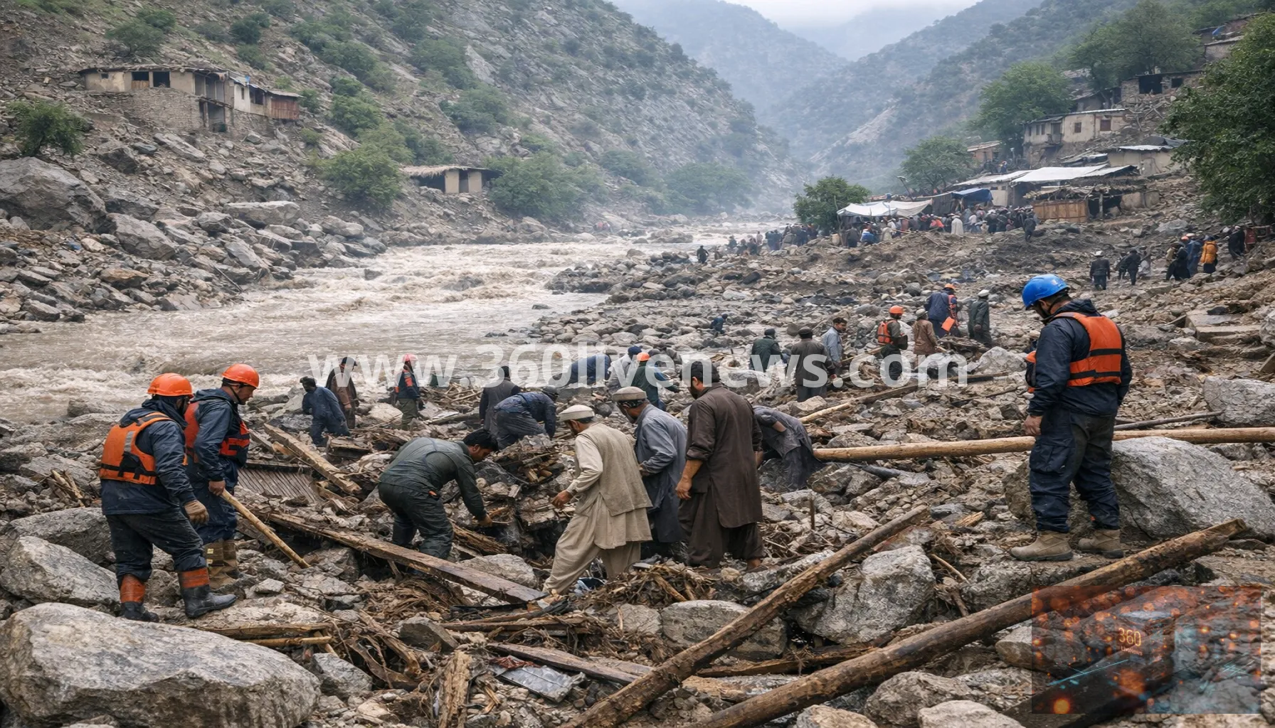 At least 23 killed in Afghanistan's Nuristan floods as rescuers search for more than 100 missing