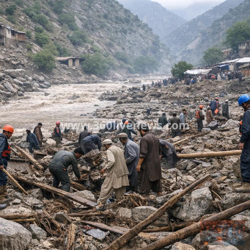 At least 23 killed in Afghanistan's Nuristan floods as rescuers search for more than 100 missing