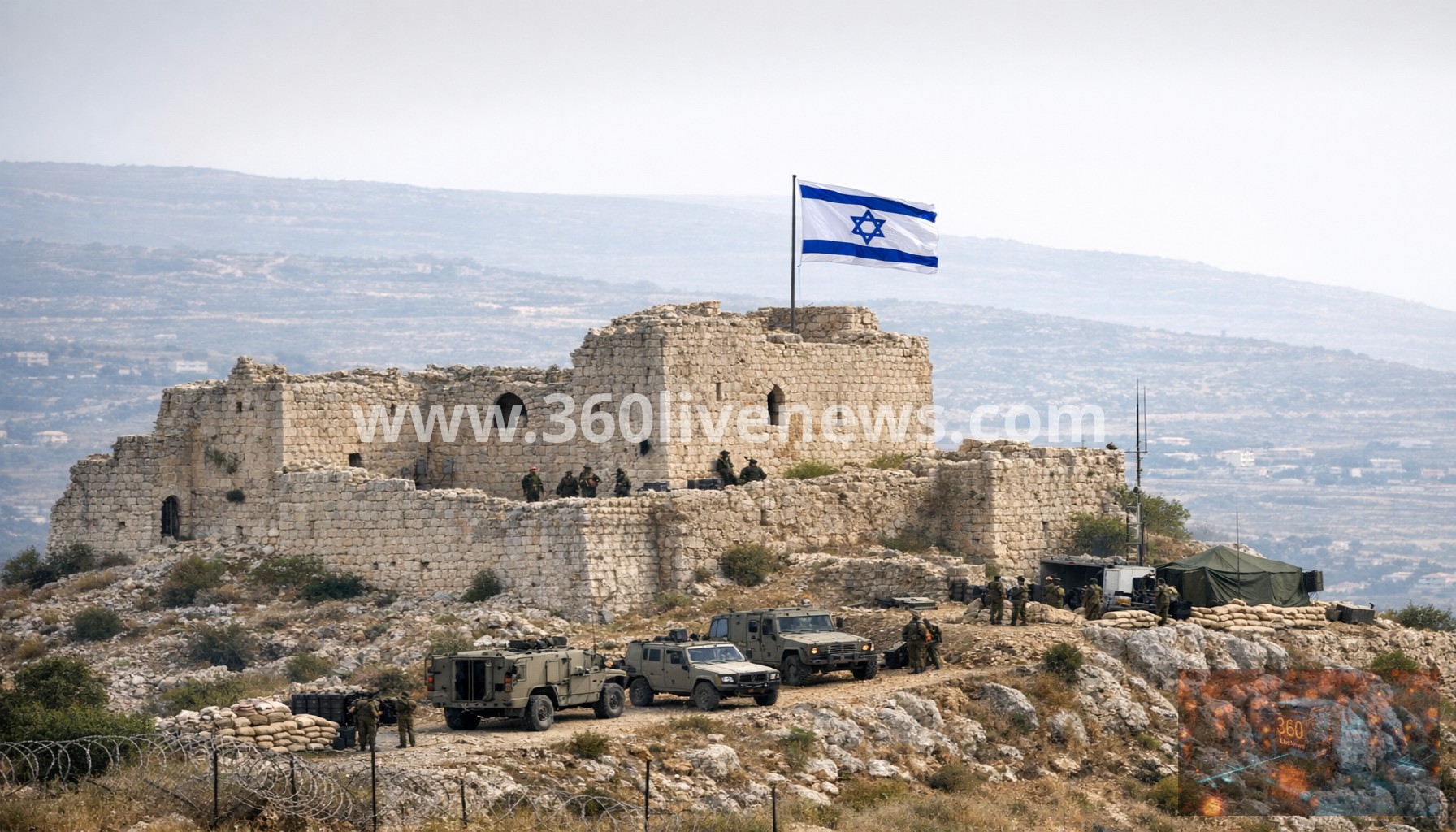 Israel seizes Crusades-era fortress in Lebanon during expanded offensive
