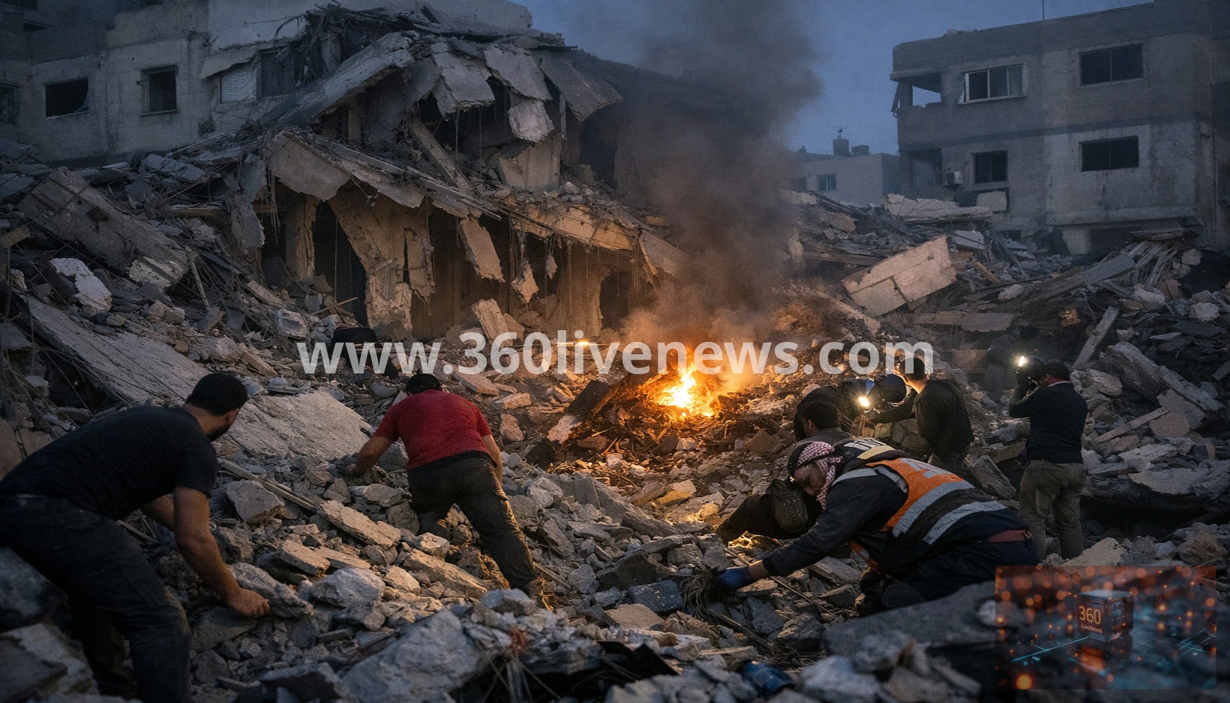 Israeli airstrike kills several in Gaza refugee camp