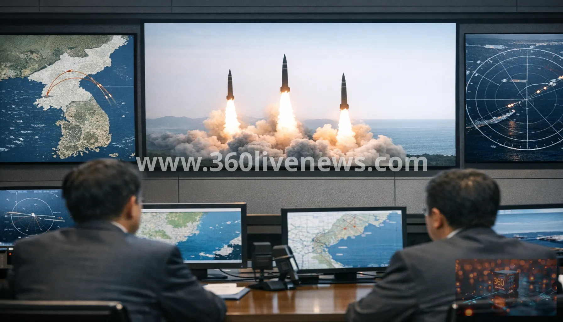 North Korea fires multiple ballistic missiles off east coast, Seoul says