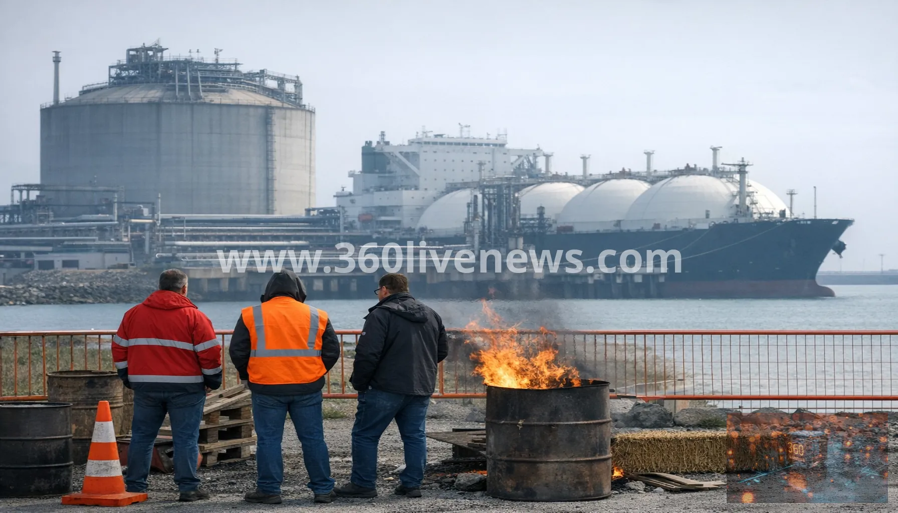 French energy strike cuts Dunkirk LNG terminal capacity
