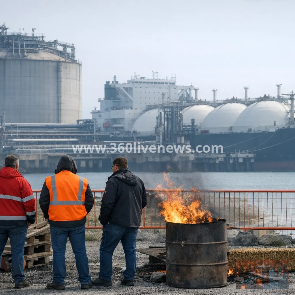 French energy strike cuts Dunkirk LNG terminal capacity