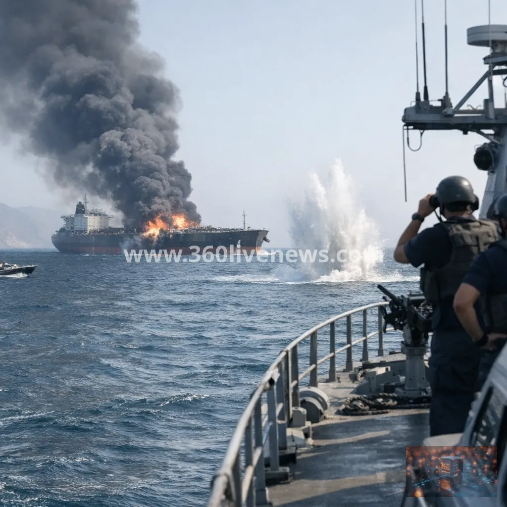 Wave of vessel attacks in the Strait of Hormuz intensifies as UKMTO confirms 12 strikes in a week