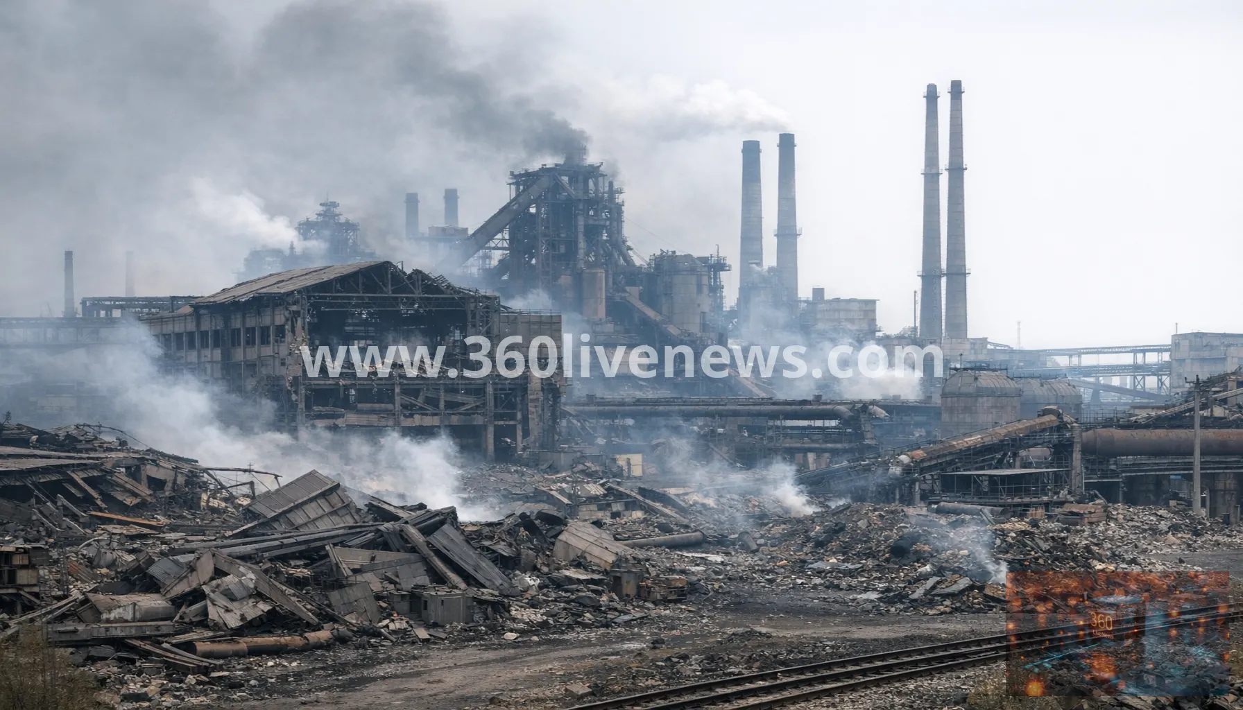 Zaporizhzhia steelworks shut indefinitely after repeated Russian missile strikes