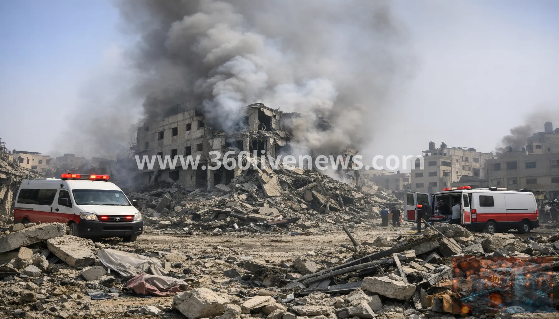 Israeli attacks across Gaza kill at least four Palestinians