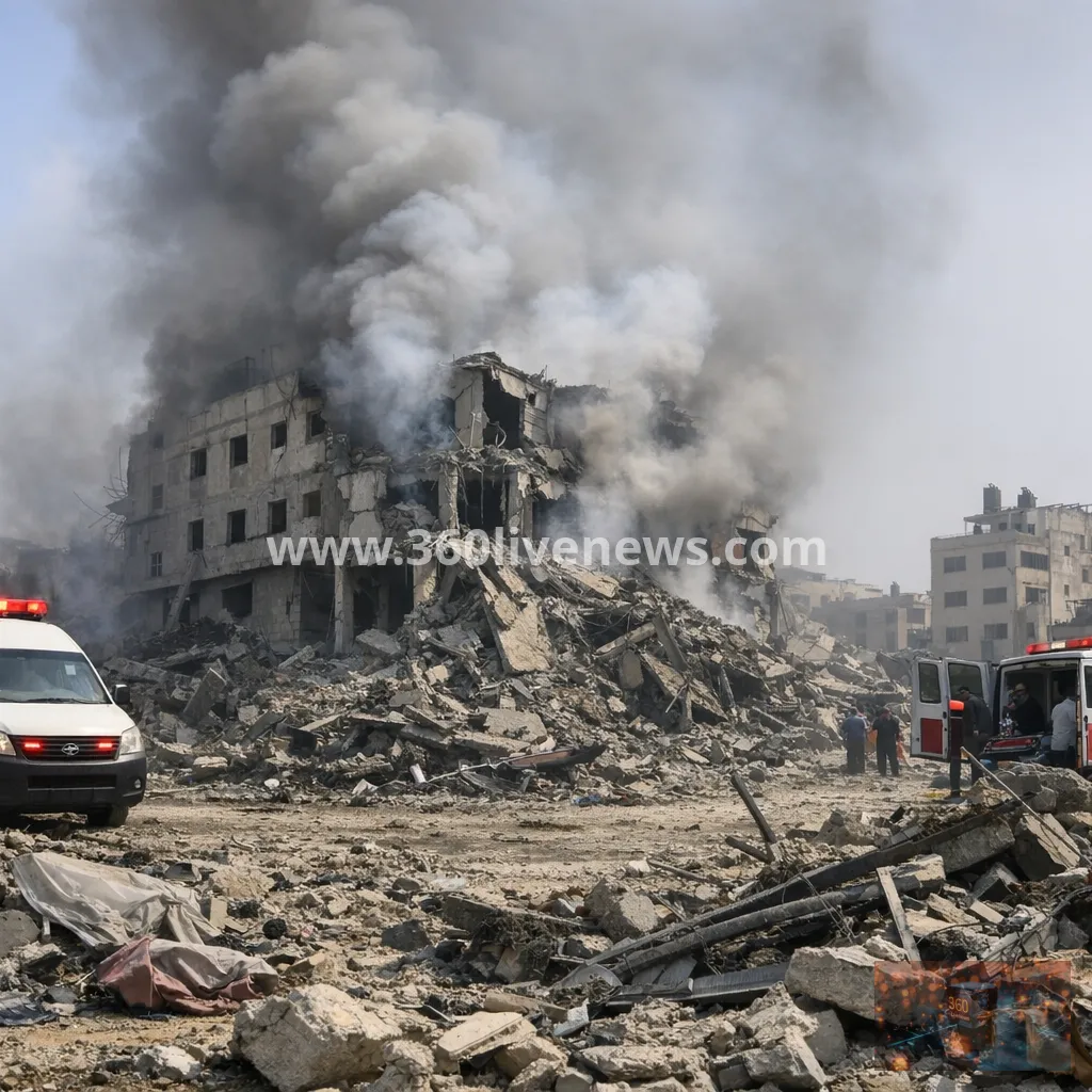 Israeli attacks across Gaza kill at least four Palestinians