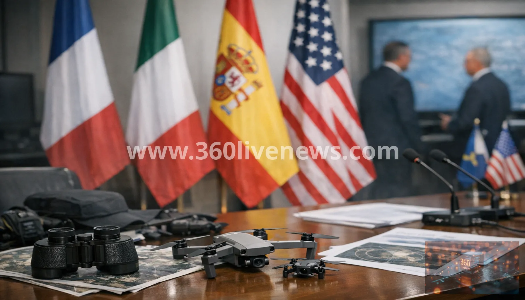 US warns of possible Russian drone attack plan targeting France, Italy and Spain