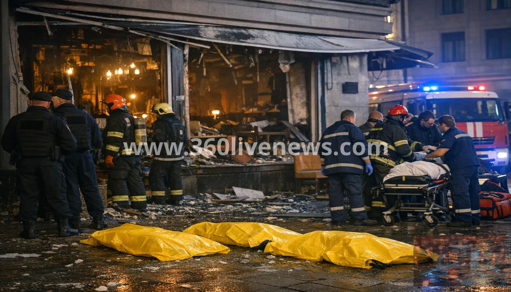 Three killed in Moscow restaurant explosion