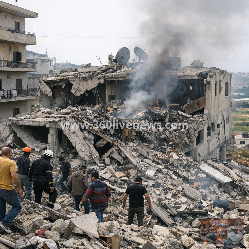 Israeli airstrike kills four in southern Lebanon village despite ceasefire