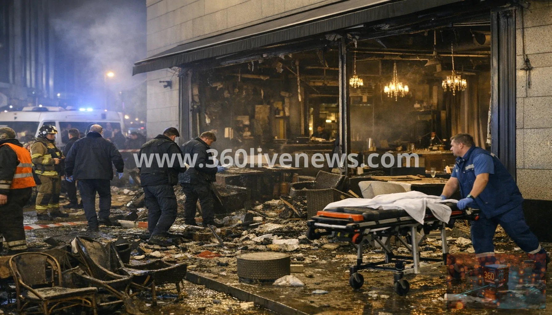 Bombing at Moscow restaurant kills 3, injures at least 21