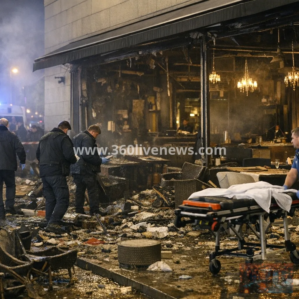 Bombing at Moscow restaurant kills 3, injures at least 21