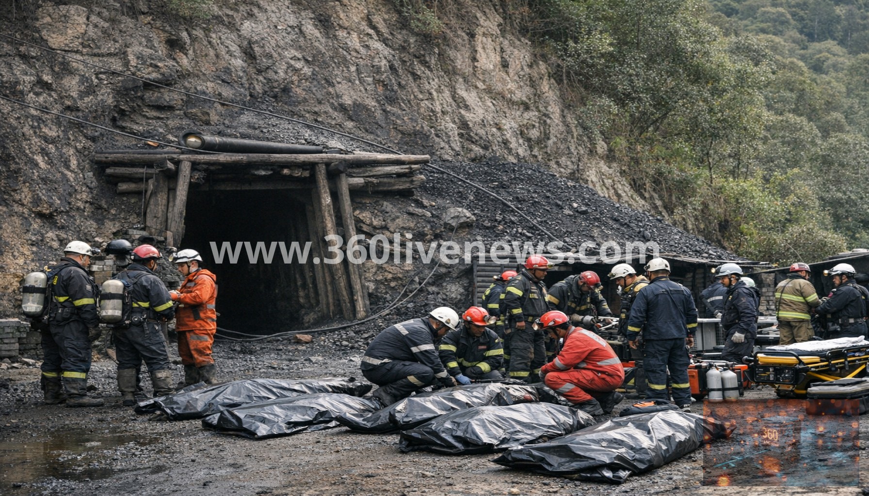 Nine die in coal mine gas explosion in Colombia