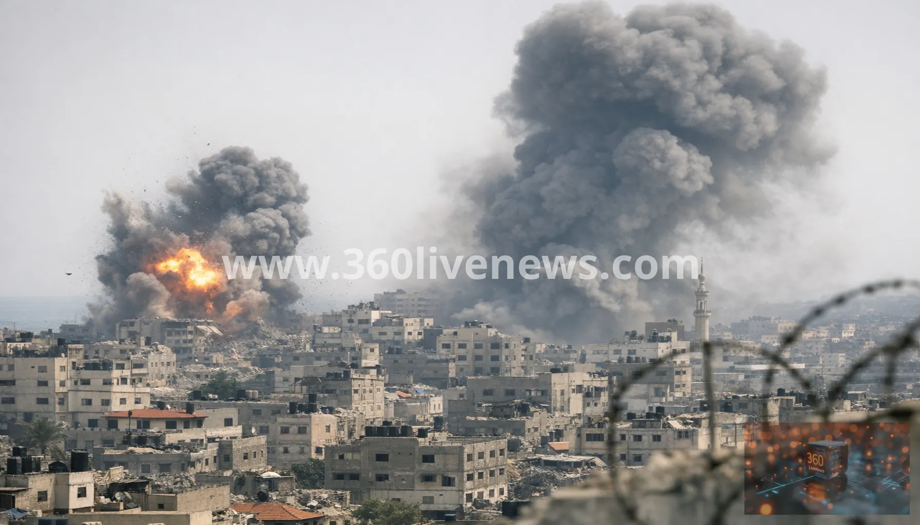 Israeli strikes kill at least eight in Gaza City