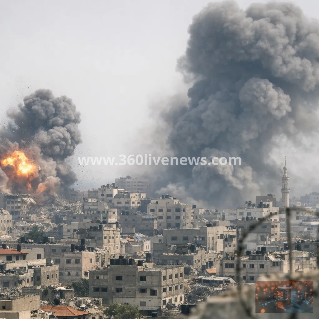 Israeli strikes kill at least eight in Gaza City