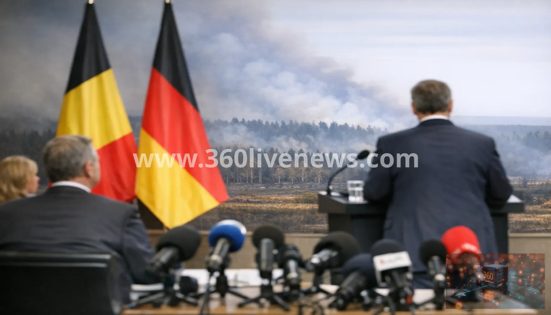 Belgium and Germany lift last evacuation orders as High Fens wildfire is contained