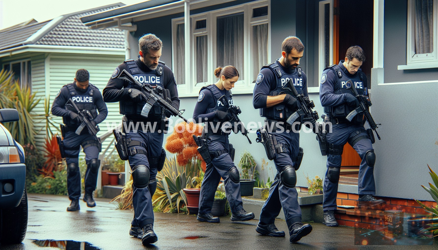 Man found dead and woman critically injured in Wellington home, police arrest suspect and investigate incident