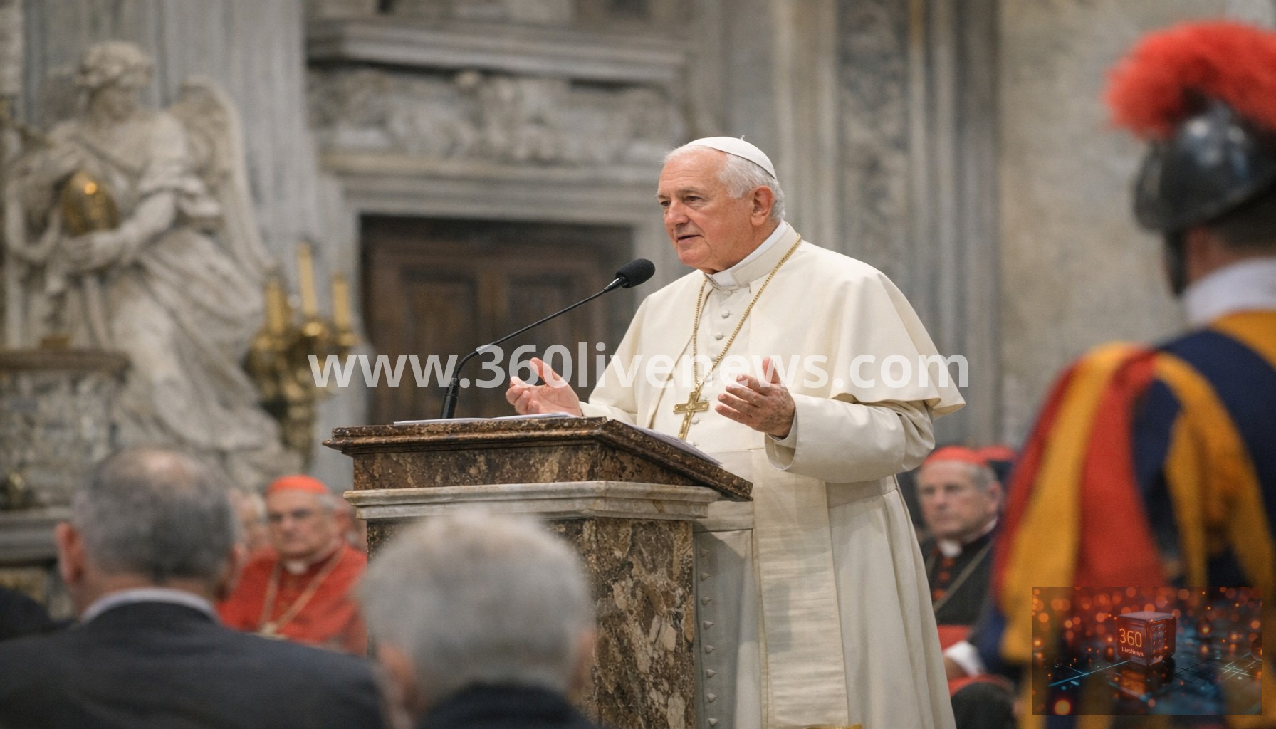 Pope Leo responds to Trump criticism over Iran and peace remarks