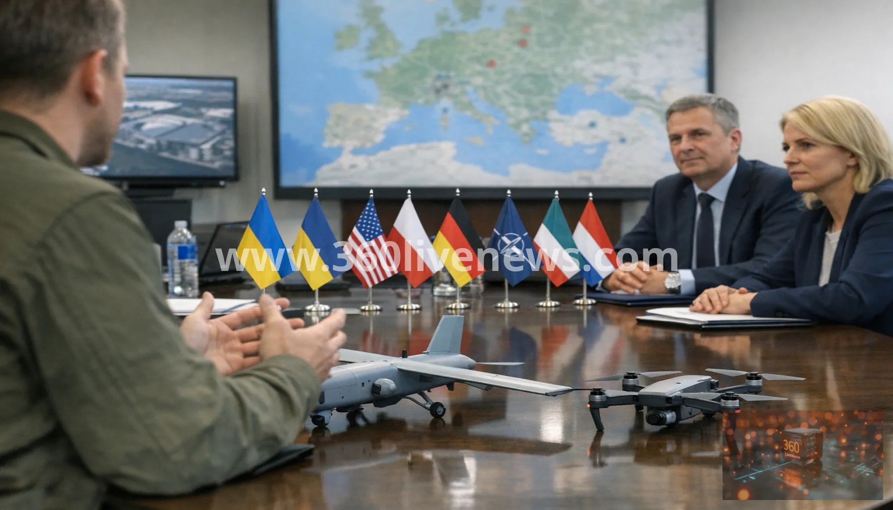 Ukraine hopes to sign drone deals with seven Nato countries by year-end