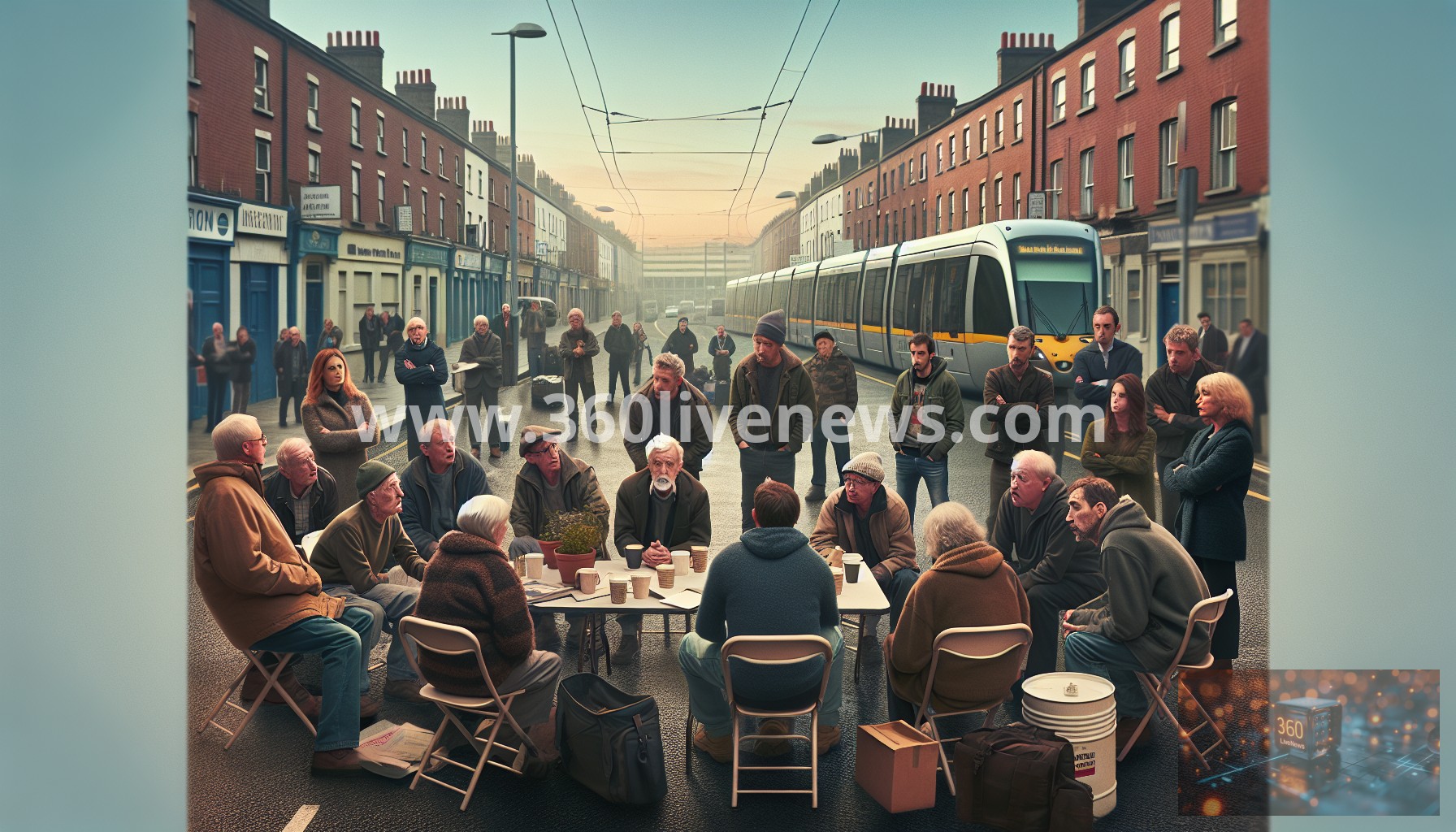 Residents Challenge Dublin MetroLink Project Amid Rising Asylum Seeker Costs