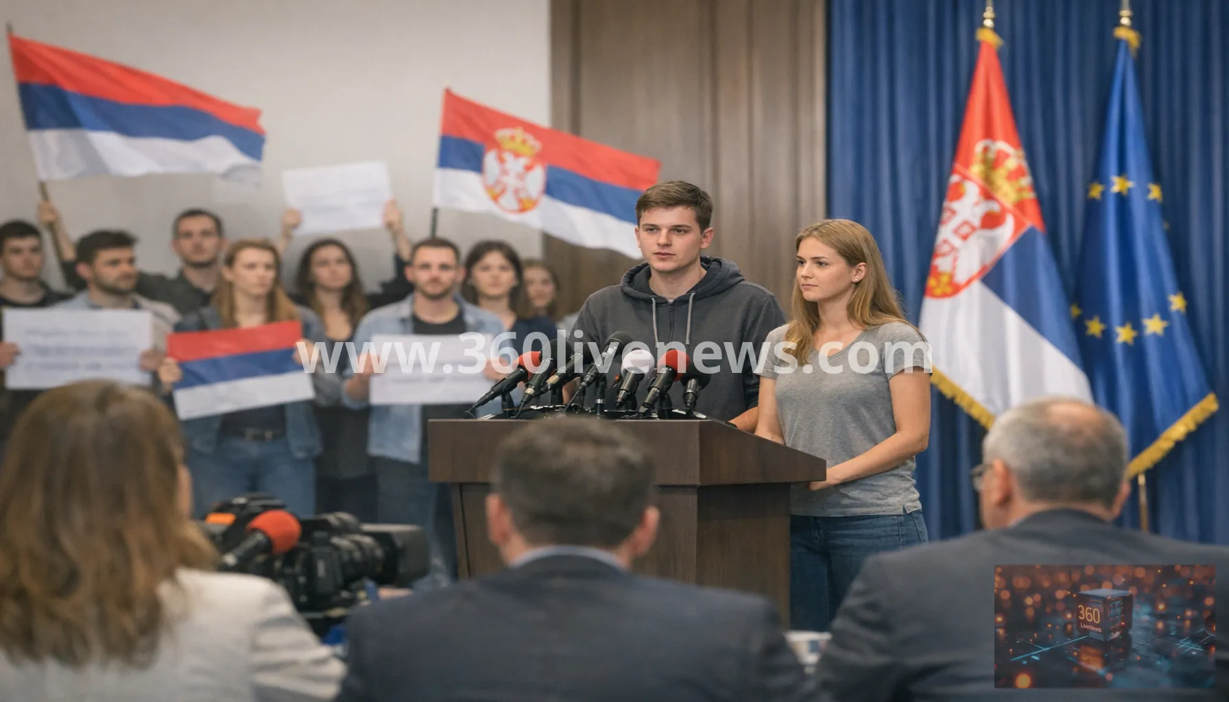 Serbia student movement mounts election challenge to Vučić's ruling bloc