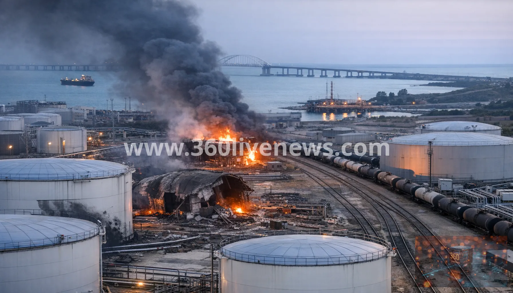 Ukraine strikes Russia's shadow fleet and Taganrog oil infrastructure as fuel shortages deepen