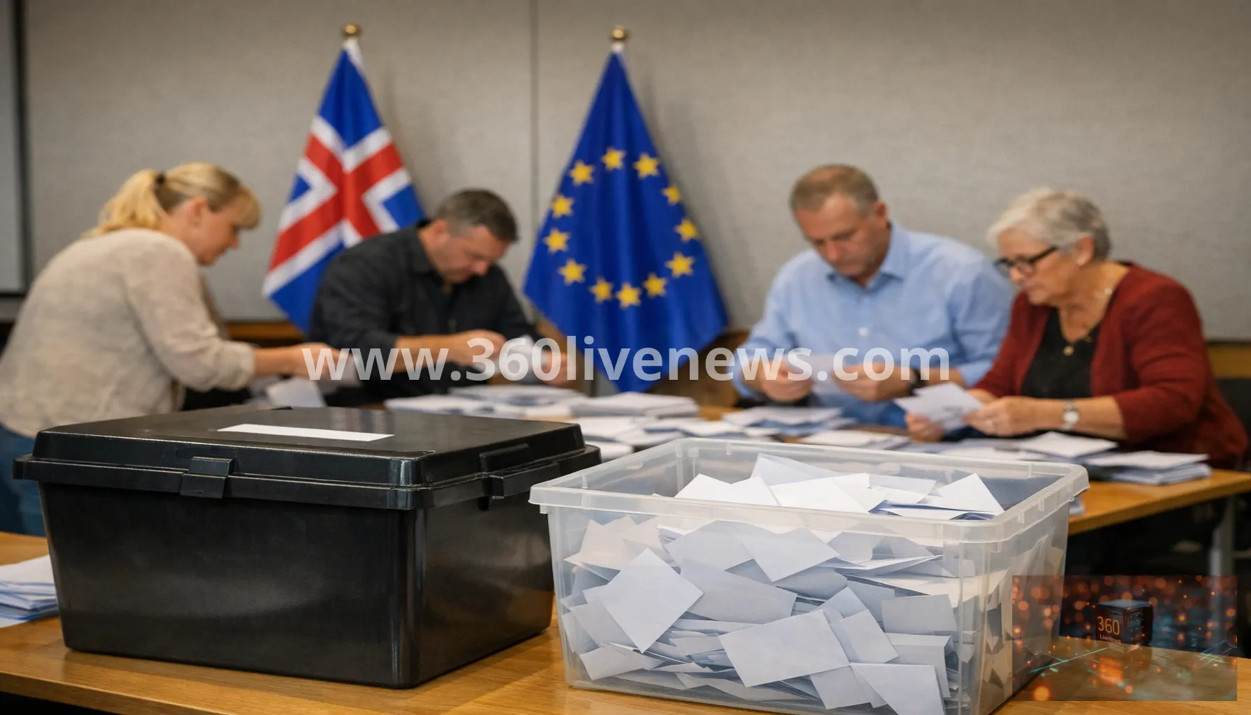 Iceland rejects EU accession talks in referendum as count nears completion