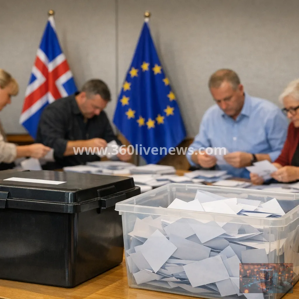 Iceland rejects EU accession talks in referendum as count nears completion