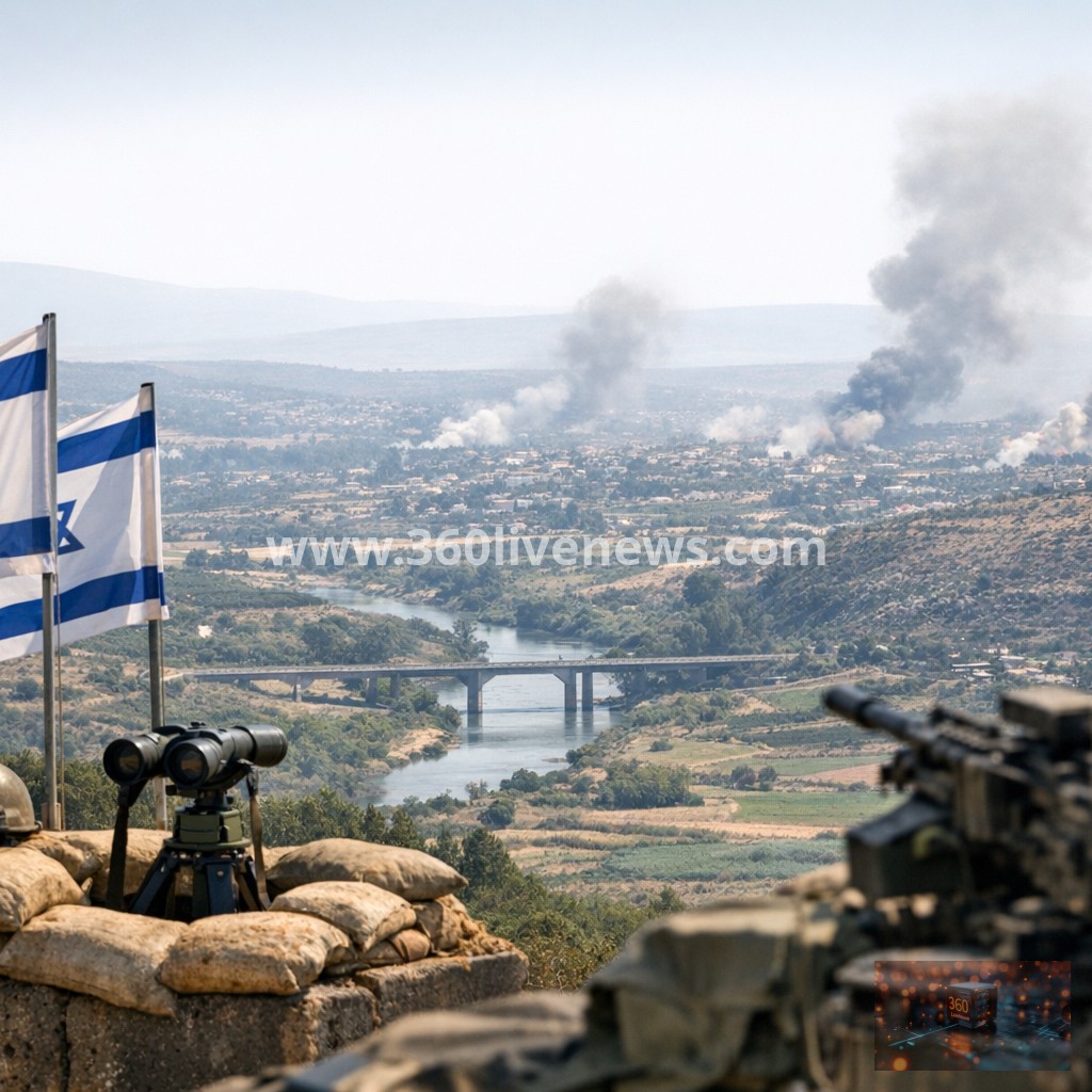 Israeli forces cross Lebanon's Litani River amid nominal truce