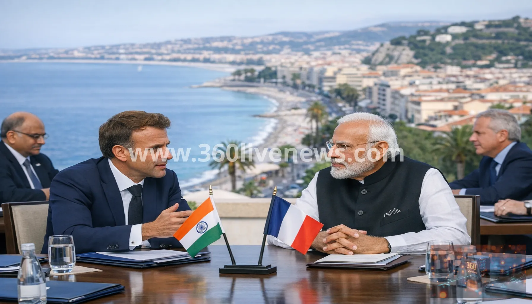 Modi and Macron set new India-France trade, AI and defence targets in Nice