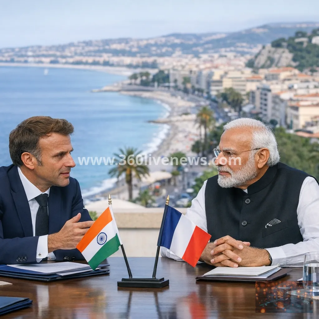Modi and Macron set new India-France trade, AI and defence targets in Nice