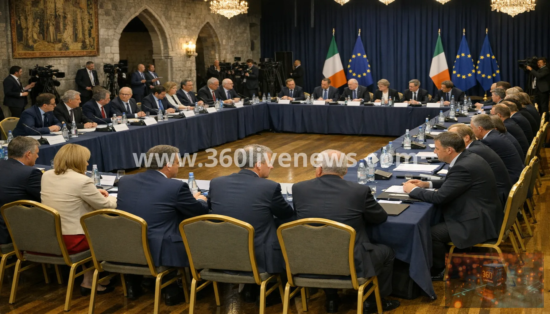 EU ministers meet in Dublin Castle for cohesion funding talks