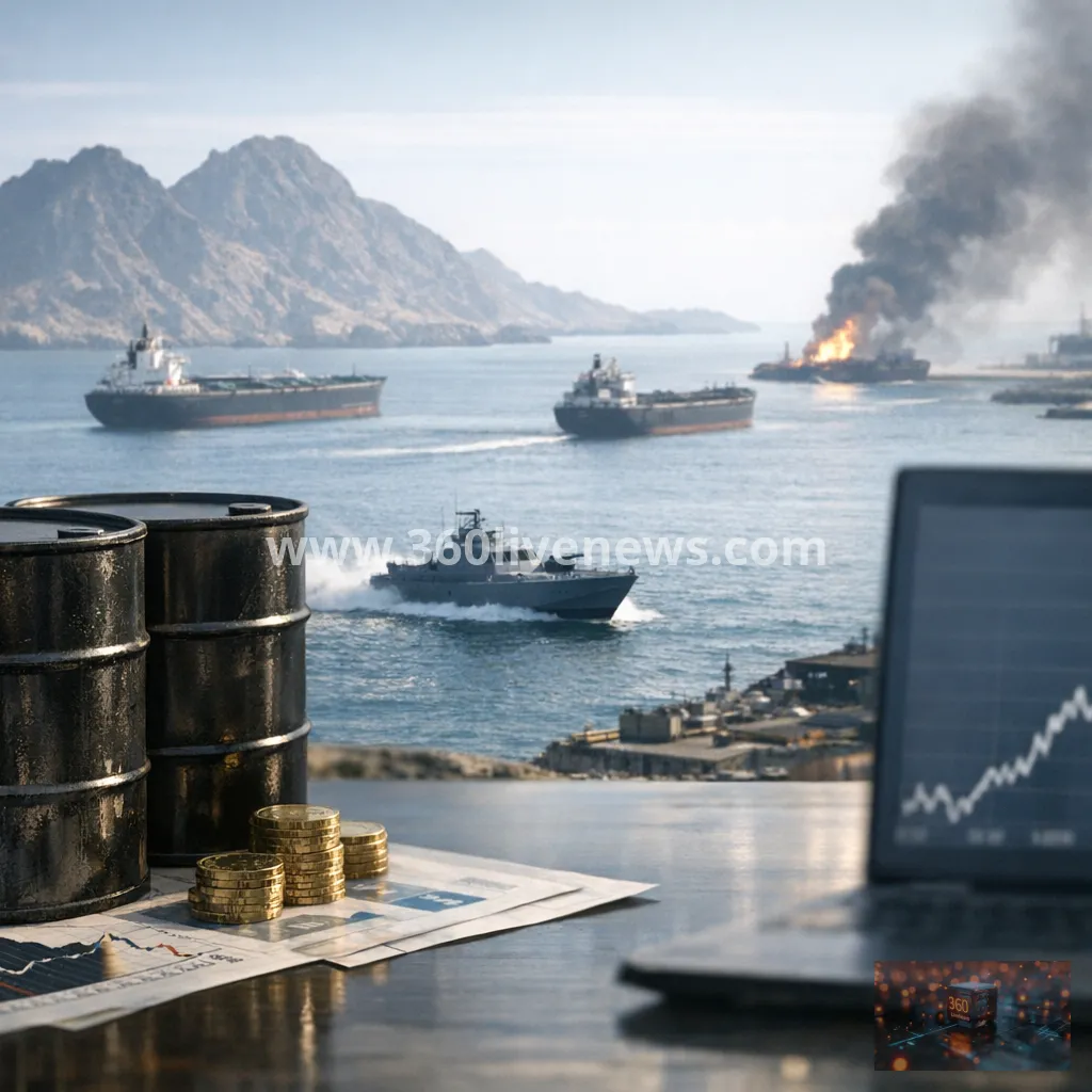 Brent crude tops $107 as Hormuz shipping disruption deepens