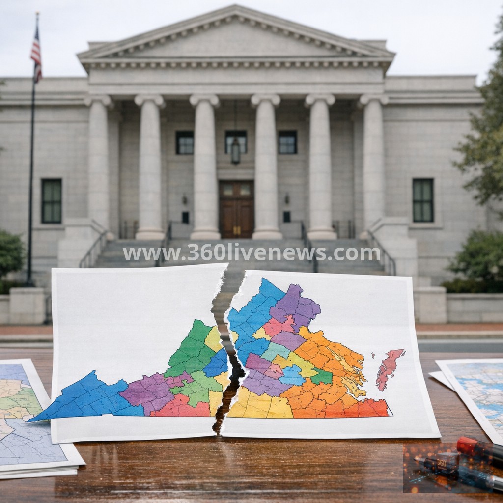 Virginia Supreme Court strikes down Democrats' redistricting plan