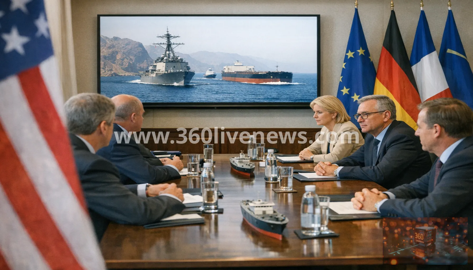 US push for Hormuz naval coalition stalls as Europe hesitates