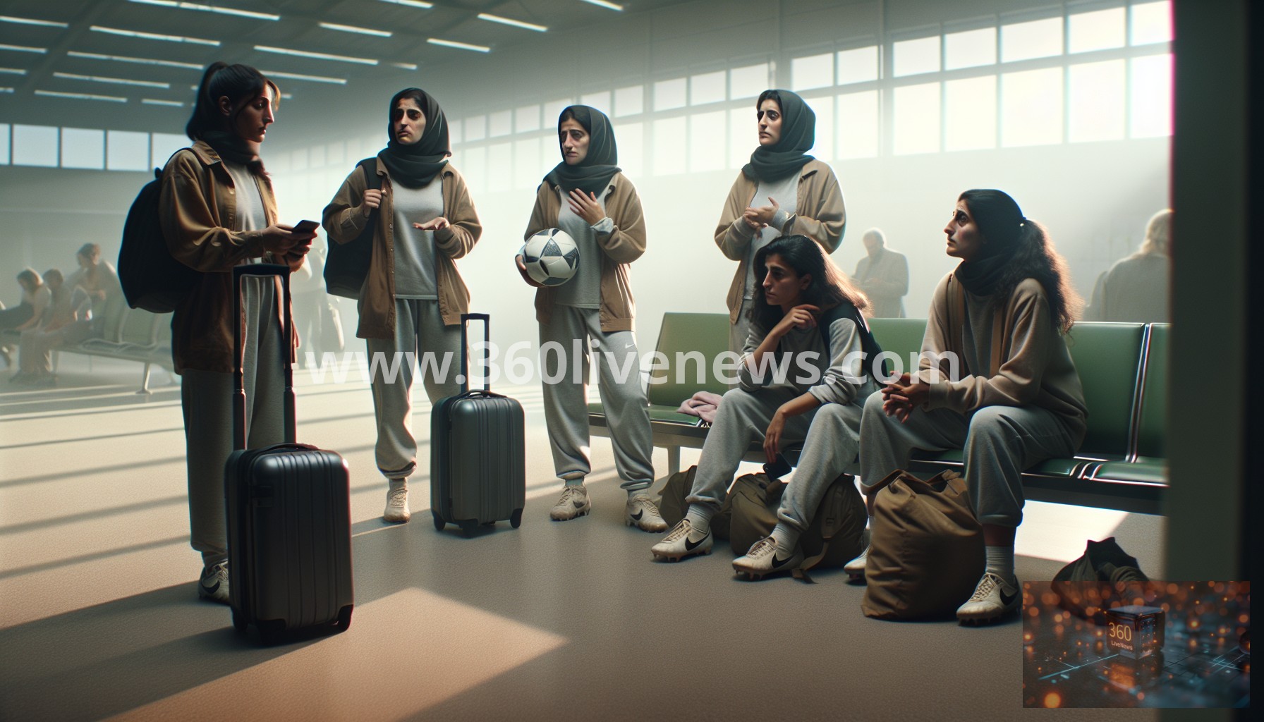 Seven members of Iran's women's football team seek asylum in Australia amid fears of persecution upon return