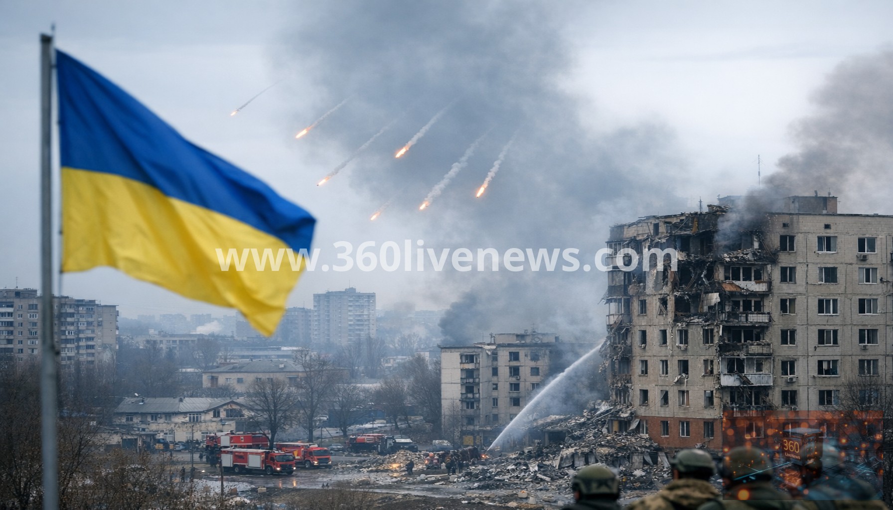 Ukraine says six dead after Russia launches more than 800 drones
