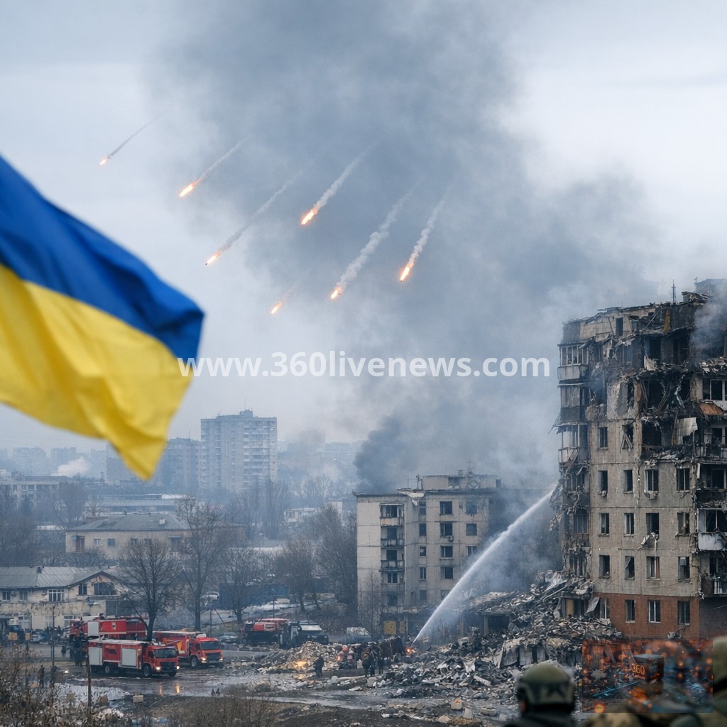 Ukraine says six dead after Russia launches more than 800 drones
