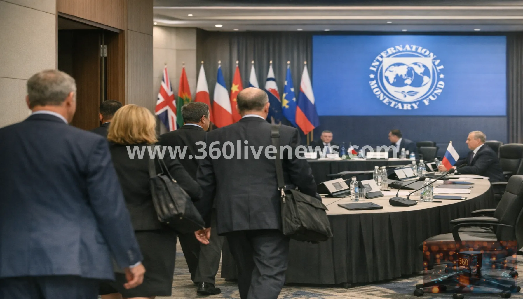 Finance leaders walk out of IMF session in Bangkok over Russian participation