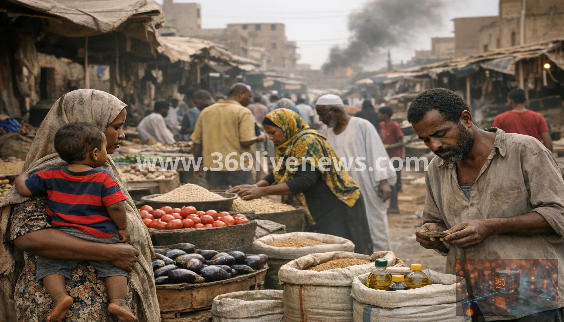 Sudan war and inflation leave families struggling to survive in Khartoum