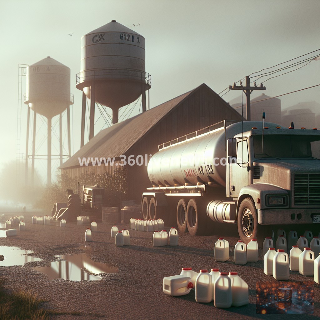 Fuel price protests disrupt milk collection from dairy farms, impacting agricultural operations and threatening farmers' livelihoods